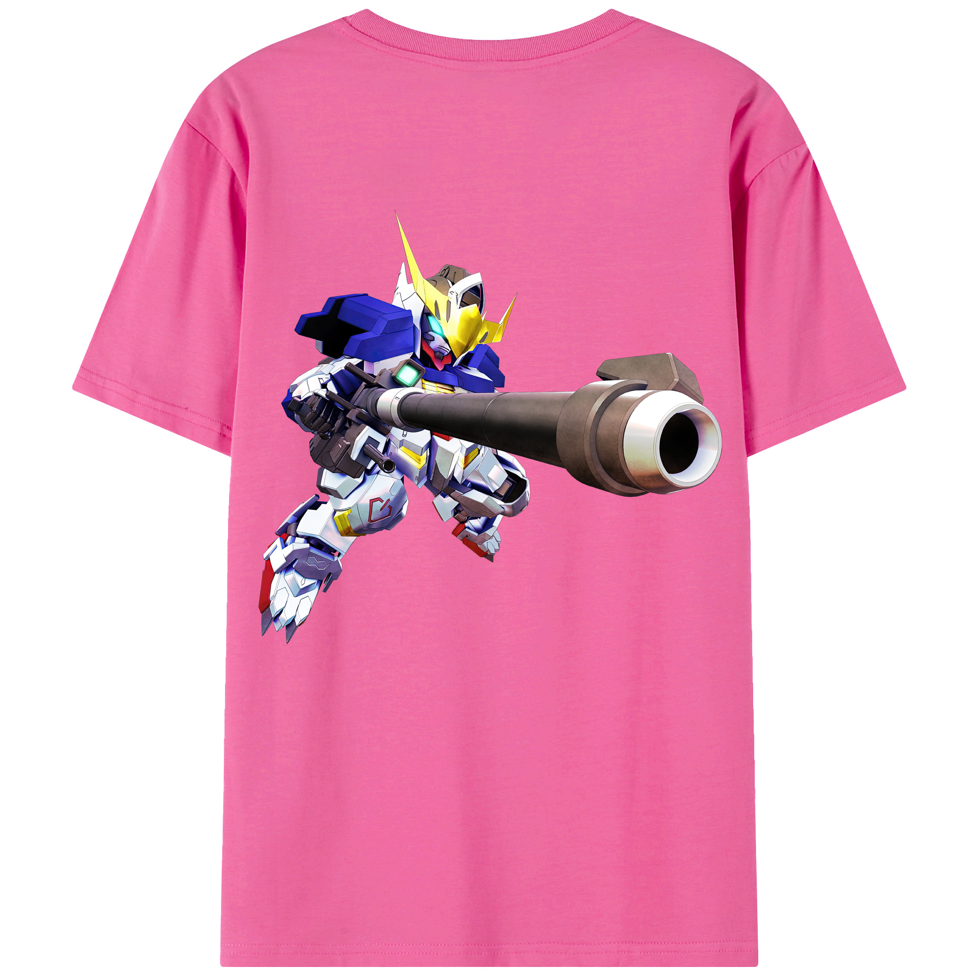 （画像用） 機動戦士ガンダム Mobile Suit Gundam レディース半袖Tシャツ(バックプリント)